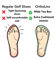 OrthoLinx Womens Golf Shoe